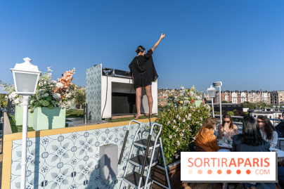 La terrasse d'été en rooftop du Molitor 2023