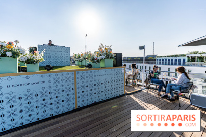 La terrasse d'été en rooftop du Molitor 2023