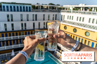 La terrasse d'été en rooftop du Molitor 2023