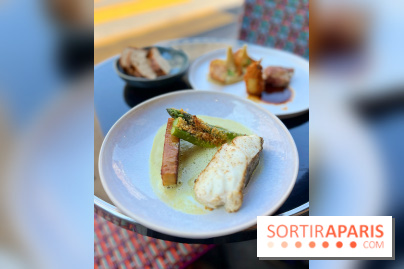 Le Louis Vins - Cabillaud et asperges