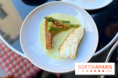 Le Louis Vins - Cabillaud et asperges