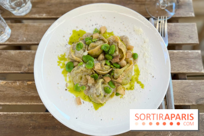 Aglio e Olio - Cappellacci fèves et poire