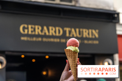 Le glacier Gérard Taurin à Paris - Meilleur Ouvrier de France