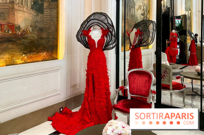 Exposition mode au Plaza Athénée pour la Fashion Week Haute Couture - image00013