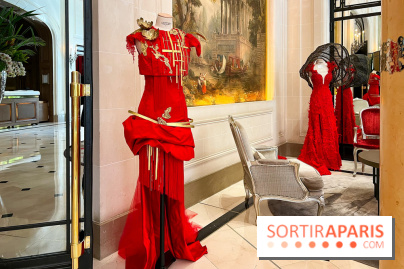 Exposition mode au Plaza Athénée pour la Fashion Week Haute Couture - image00019