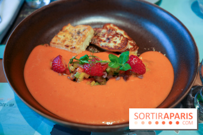 Laurier by Mavrommatis aux Galeries Lafayette - Halloumi AOP et Féta AOP grillés