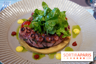 Laurier by Mavrommatis aux Galeries Lafayette - Poulpe grillé