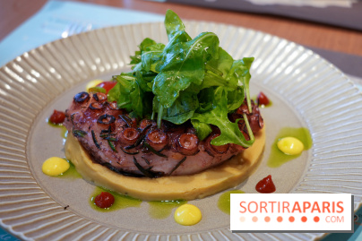 Laurier by Mavrommatis aux Galeries Lafayette - Poulpe grillé