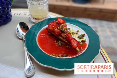 Brasserie des Prés - Tarte fraise pistache