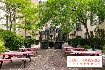 Les Jardins du Marais : la terrasse de l'été 2023