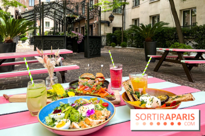 Les Jardins du Marais : la terrasse de l'été 2023
