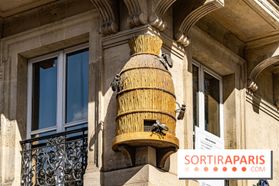 La ruche insolite, vieille enseigne aux Halles -  A7C0194