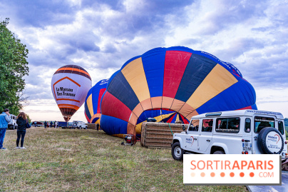Montgolfière à Fontainebleau, vol au dessus de l'Ile-de-France -  A7C8957