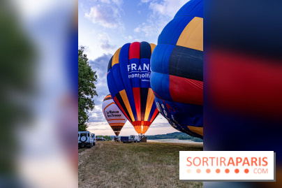Montgolfière à Fontainebleau, vol au dessus de l'Ile-de-France -  A7C8960