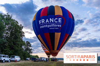 Montgolfière à Fontainebleau, vol au dessus de l'Ile-de-France -  A7C8975