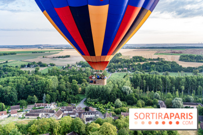 Montgolfière à Fontainebleau, vol au dessus de l'Ile-de-France