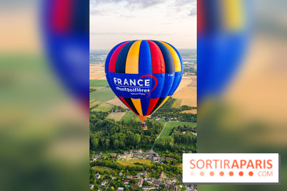 Montgolfière à Fontainebleau, vol au dessus de l'Ile-de-France -  A7C9006