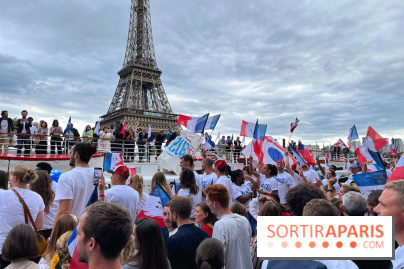 Athlètes et flambeau de Paris 2024 - IMG 4141