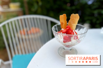 Terrasse Mercatino The Hoxton x Italicus - Dessert fraises