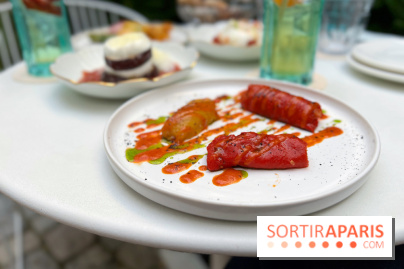 Terrasse Mercatino The Hoxton x Italicus - Pastèque en pastrami