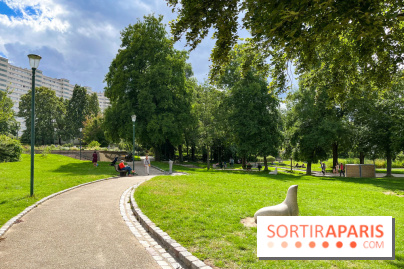 Le parc Georges Brassens, pour se croire à la campagne dans le 15e
