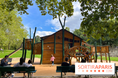 Le parc Georges Brassens, pour se croire à la campagne dans le 15e