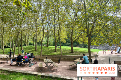 Le parc Georges Brassens, pour se croire à la campagne dans le 15e