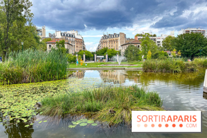 Le parc Georges Brassens, pour se croire à la campagne dans le 15e