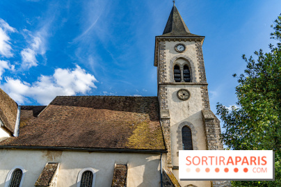 Bourron-Marlotte, village de Seine-et-Marne - église