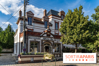 Bourron-Marlotte, village de Seine-et-Marne -  Café de la Paix