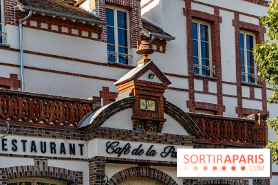 Bourron-Marlotte, village de Seine-et-Marne -  Café de la Paix