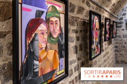 Exposition street-art Fragments par Ensemble Réel a l’église de la Madeleine