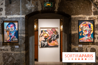 Exposition street-art Fragments par Ensemble Réel a l’église de la Madeleine
