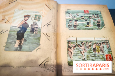 Nouvelles du paradis, la carte postale de vacances : l'exposition ensoleillée au Musée de la Poste - IMG20230905192821