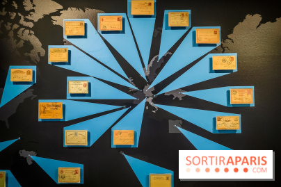 Nouvelles du paradis, la carte postale de vacances : l'exposition ensoleillée au Musée de la Poste - IMG20230905192753