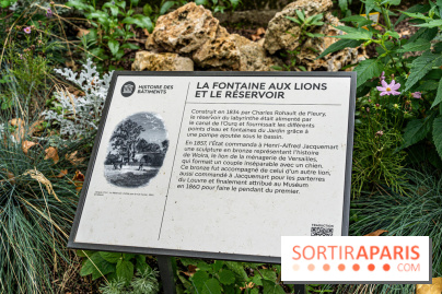 La fontaine aux lions du Jardin des plantes - photos