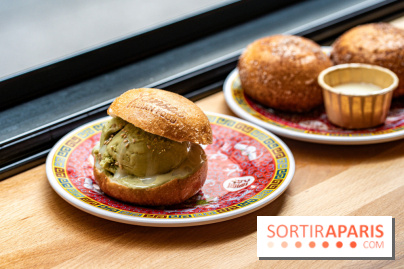 Yansai, restaurant de street Food asiatique rue Gravilliers - Paris 3e -  ice burger