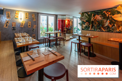 Yansai, restaurant de street Food asiatique rue Gravilliers - Paris 3e -  salle du haut