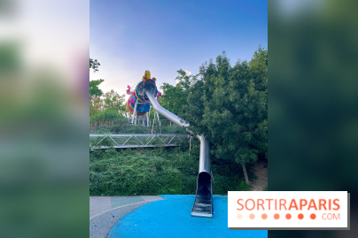Le Jardin du Dragon, l'aire de jeux colorée au parc de la Villette - image00035