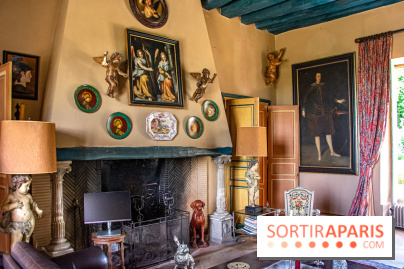 Domaine de Jean-Claude Brialy à Monthyon salon