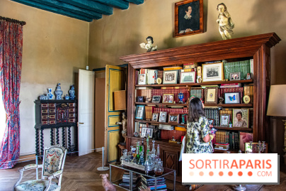 Domaine de Jean-Claude Brialy à Monthyon salon