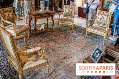 Domaine de Jean-Claude Brialy à Monthyon salon barbara