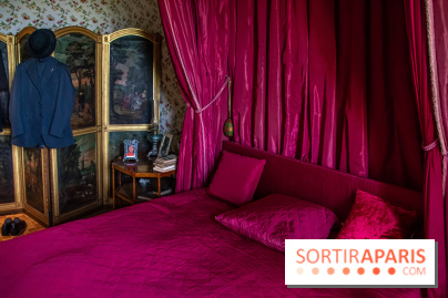 Domaine de Jean-Claude Brialy à Monthyon - chambre de Jean-Claude Brialy