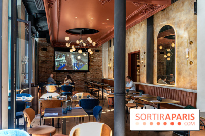 Quai 108, restaurent - bar - terrasse - Hilton Opéra - Saint-Lazare -  A7C0453