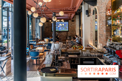 Quai 108, restaurent - bar - terrasse - Hilton Opéra - Saint-Lazare -  A7C0452