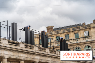 Horizon, le spectacle dans la cours du Palais Royal