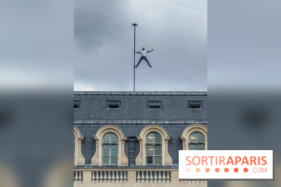 Horizon, le spectacle dans la cours du Palais Royal