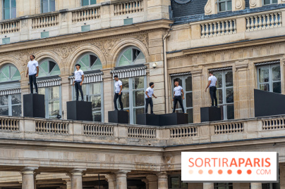 Horizon, le spectacle dans la cours du Palais Royal