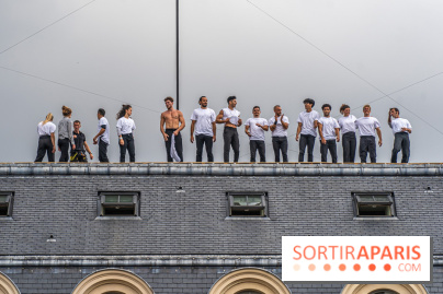 Horizon, le spectacle dans la cours du Palais Royal