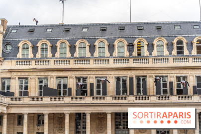 Horizon, le spectacle dans la cours du Palais Royal